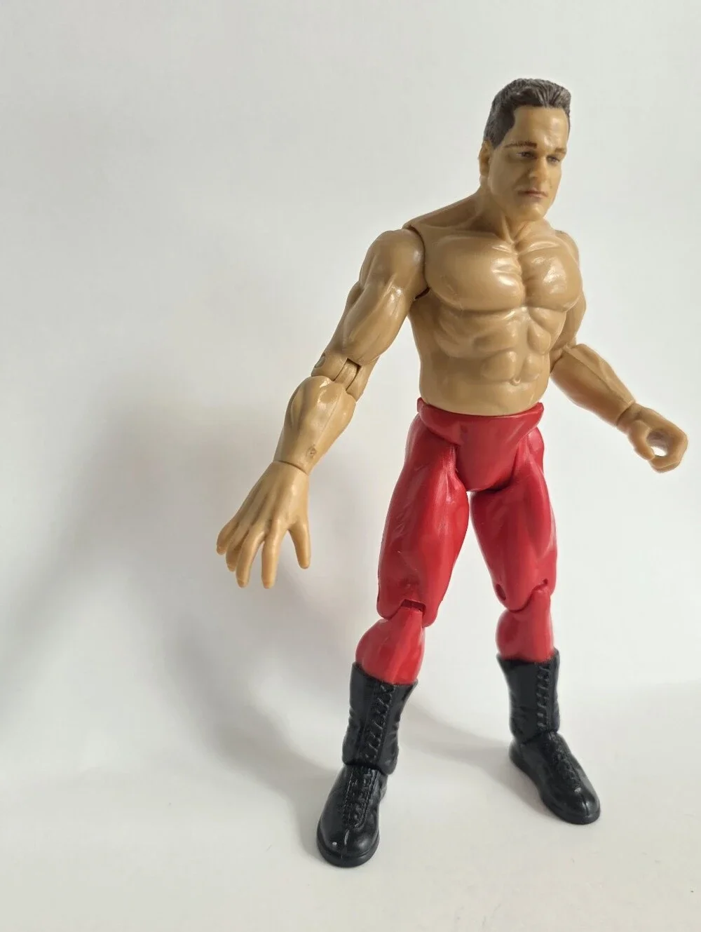 Vintage 1999 WWF WWE Jakks Pacific Chris Benoit Wrestling Toy Action Figure